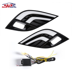 YOUPEI Accessoires de voiture de haute qualité LED clignotant lumière du jour antibrouillard ensembles de phares antibrouillard pour Toyota Camry 2018 - Product Image 2