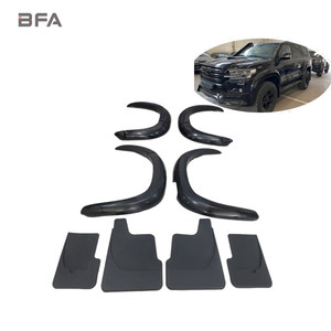 Para Toyota Rand Cruiser LC200 kit de carrocería parachoques LC200 negro oro acero guardabarros de cuerpo ancho - Product Image 1