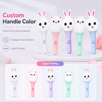Barra de Luz Personalizada con Personajes, Varita LED de 15 Colores para Kpop con Control DMX512 de 2.4G, 3 Pilas AAA, Logotipo OEM para Eventos de Fans