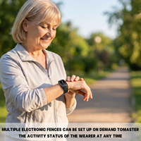 Bracelet d'alarme anti-chute VL16 pour seniors, moniteur de fréquence cardiaque SOS, montre intelligente de sécurité, suivi GPS 4G d'urgence, montre SOS pour personnes âgées