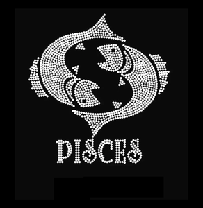 12 strass di vetro dello zodiaco trasferimento Hotfix patch di ferro con Design Bling <span class=keywords><strong>oroscopo</strong></span> strass per scarpe colla tecnica