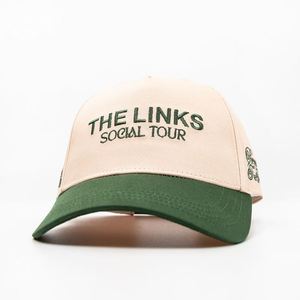 Gorras de Béisbol Personalizadas con Diseño de Dos Tonos, Gorras de Golf Vintage de 5 Paneles con Bordado para Papá - Product Image 1
