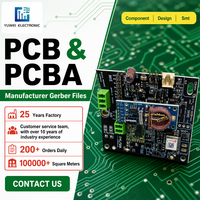 Assemblage de circuits imprimés (PCB) simple face économique pour cartes de commande de relais avec service de révision des schémas