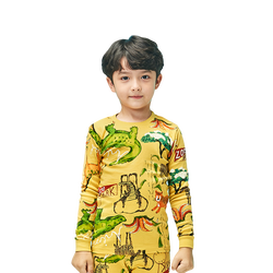 ไดโนเสาร์สีเหลืองเขียว