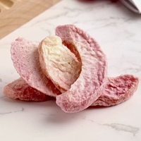 100% Natuurlijke Gevriesdroogde Perziken Halfzachte En Zoete Fruitsnacks Oem Verkrijgbaar In Zakverpakking Brc Ou Koosjer Gecertificeerd 5Kg/Ctn
