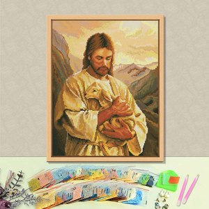 Peinture au diamant 5D personnalisée en gros, art mural, décoration intérieure, peintures de paysages, kits de peinture au diamant DIY - Product Image 1