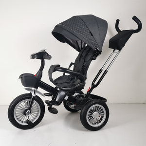 <span class=keywords><strong>Triciclo</strong></span> Infantil para Exteriores <span class=keywords><strong>con</strong></span> Manillar para Padres, Toldo, Cesta de Almacenamiento y Ruedas <span class=keywords><strong>con</strong></span> Amortiguación para Niños de 2 a 5 Años - Product Image 6