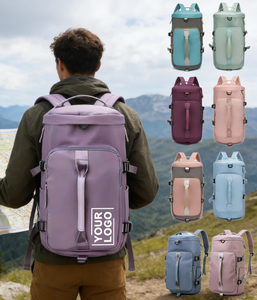 Mochila de Lona con Estampado de Letras de Gran Capacidad, Personalizada al por Mayor, para Deportes al Aire Libre, Gimnasio, Viajes, Impermeable, con Espacio para Zapatos, para Hombres y Mujeres - Product Image 5