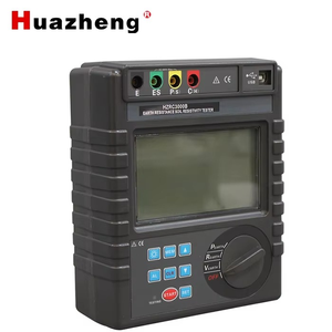 HZRC-3000B Soil Resistivity <strong>Tester</strong> Accurate Earth Resistance Meter For Grounding Measuring Soil Resistivity - Product Image 4