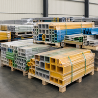 Profils en PRF pultrudés sur mesure pour revêtements de ponts marins et grilles de passerelles industrielles – Service client 24/7 et emballage robuste pour l'exportation