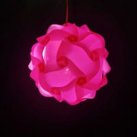 Lampe puzzle certifiée GRS OEKO DIY IQ Certified GRS Certificate Recycled Material