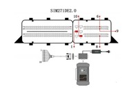 Kit de programmation d'immobilisateur LAUNCH X431 MCU3 avec carte adaptateur antivol, compatible avec X-431 IMMO ELITE X-PROG 3