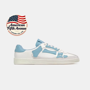 Pacific Bones Chaussures de sport en daim de luxe de haute qualité, design rétro, décontractées, sportives, à semelle compensée, en maille - Product Image 2