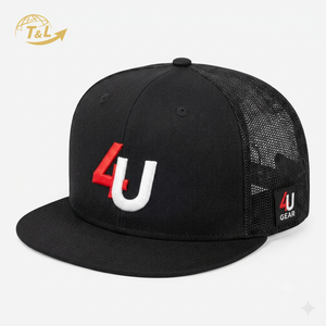 หมวกแก๊ปทรงทรัคเกอร์ 5 ชิ้น คุณภาพสูง 4u ดีไซน์ลายทาง 3 มิติ สไตล์คลาสสิค สวมใส่สบาย ปีกโค้ง แฟชั่นฤดูหนาว Y2K - Product Image 1