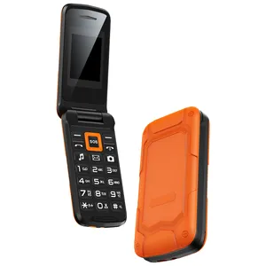 F3 ponsel lipat tak terkunci Sim ganda, ponsel flip GSM 1.77 inci
