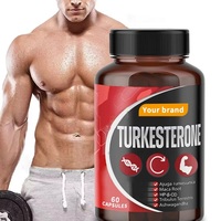 Produsen Produk Suplemen Herbal Tur-kesterone Kapsul Label Pribadi untuk Kesehatan Pria, Manfaat Otot, dan Olahraga