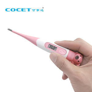 Termometer bayi Digital anti air, termometer Digital, anti air, ketiak, Alarm demam, termometer bayi Digital, ujung fleksibel, cepat, akurat, Digital - Product Image 2