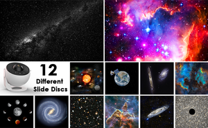 Usine Smart Galaxy <span class=keywords><strong>Projecteur</strong></span> bébé veilleuse avec 13 film diapositive étoile et planète <span class=keywords><strong>projecteur</strong></span> <span class=keywords><strong>multicolore</strong></span> <span class=keywords><strong>projecteur</strong></span> de lumière rotative - Product Image 5