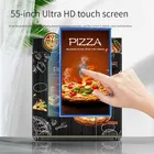 Distributeur automatique de pizzas commercial pour l'extérieur Machine de restauration rapide à écran tactile intelligent en libre service