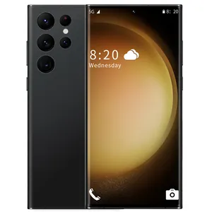 2023 Novo Ultra-alta Velocidade S23 Ultra 16gb + 1também 5g Telefone Inteligente 7.2 polegadas 48mp + 100mp Snapdragon 8 + 2 Android 12 Telefone de Jogo Inteligente