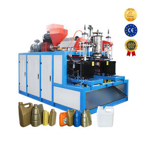 Machine de soufflage semi-automatique pour bidons d'huile moteur, conteneurs chimiques et bouteilles de <span class=keywords><strong>lessive</strong></span> en PS, PET, PVC, HDPE, PE - <span class=keywords><strong>Prix</strong></span> - Product Image 3