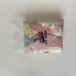 Trapos de limpieza industriales de tela de algodón reciclado de colores claros, mezcla de trapos de camiseta y trapos de limpieza. - Product Image 1