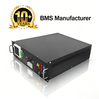 BMS 3U HV 512V 125A avec équilibrage actif pour batterie lithium-ion, idéal pour système de stockage d'énergie solaire hors réseau