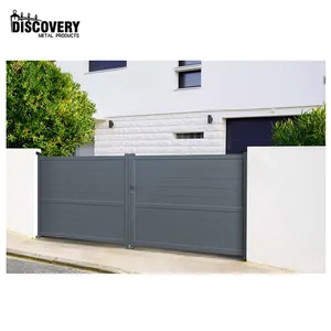 China Factory Metal Yard Swing Gate Easy Instal House Entrance Gate Hot Sale Automatic Aluminum Swing Gates