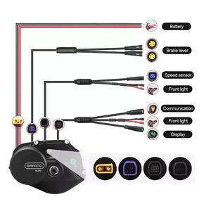 Joyebikes Nouveau vélo électrique bafang M210 250w 36v 43v mi moteur eCity eTour MMG210.250.C kit de conversion de moteur central - Product Image 6