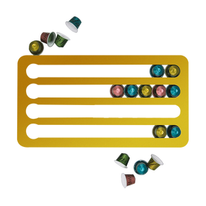 Organizador de Cápsulas de Café de Aluminio Ecológico para Gabinete, Ahorro de Espacio para <span class=keywords><strong>NESPRESSO</strong></span> - Product Image 1