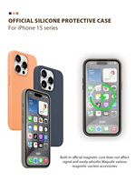 WOWCASE étui de téléphone en cuir véritable magnétique tissé fin original le plus vendu pour Iphone 15 pro max étui de téléphone de luxe étanche