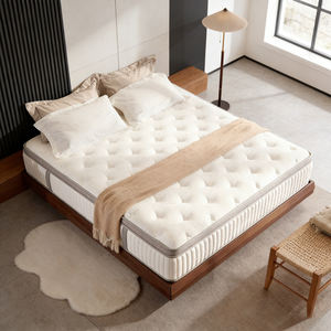 Colchón Moderno Híbrido de Muelles Ensacados y Espuma Viscoelástica Transpirable Ecológico de 30cm de Grosor Firmeza Media para Dormitorio y Hogar - Product Image 1