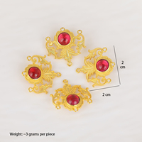Vente en gros de fermoirs et connecteurs en argent S925 plaqué or 24 carats pour la fabrication de colliers, boucles d'oreilles et bracelets DIY
