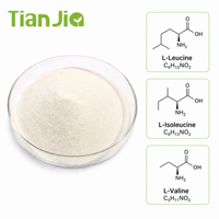 Tianjia BCAA, Ingrediente de Grado Alimenticio, Aminoácidos en Polvo para Bebidas y Suplementos de Nutrición Deportiva para Adultos, Desarrollo de Productos