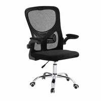 Chaise de bureau moderne pour dirigeant, chaise de bureau exécutive confortable, pivotante, ergonomique, en maille