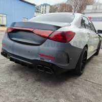 Kit Carrosserie Avant Arrière Pare-chocs Capot Aile pour Mercedes-Benz Classe C W205 C200 C250 C300 (2015-2021) vers W206 C63 AMG (2025)