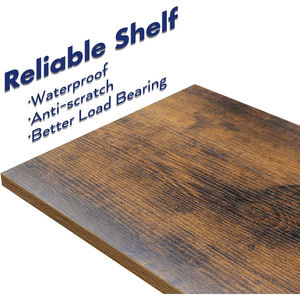 رف كتب خشبي حديث بخمس طبقات للمنزل والمكتب، وحدة تخزين وتنظيم قائمة بذاتها لغرفة النوم وغرفة المعيشة - Product Image 4