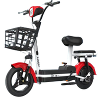 Vélo électrique scooter électrique scooter électrique à deux roues scooter léger et populaire