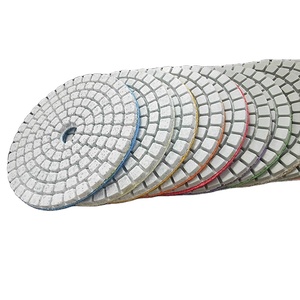 وسادة تلميع ماسية رطبة 4 بوصات 100 مم للجرانيت والحجر والخرسانة والرخام لجلاية الأرضيات - Product Image 1