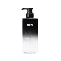 OEM/ODM Bouteille à pompe carrée de grande capacité 400ml 500ml Bouteilles en plastique noir givré pour emballage de shampooing et de lavage corporel