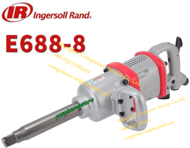 Ingersoll Rand 1' Air Impact Wrench W/ 8' Anvil Vehicle Service Air Impact 1' Tool E688-8