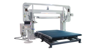 Contorno CNC cortador de espuma dentro de una cabeza Horizontal proceso rígidos y flexibles espuma de PU EVA - Product Image 2