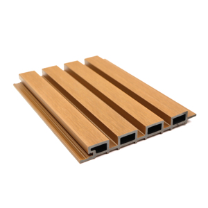 Nuova Co-estrusione esterno legno-pannello di plastica scanalato 3D rivestimento della parete <span class=keywords><strong>Texture</strong></span> per bagno insonorizzato rivestimento della parete esterna - Product Image 6