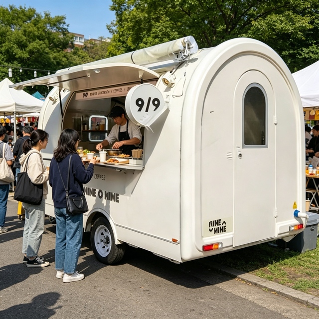 Wholesale Food Trailer with Towing and Customized Size and Food Trailer Small for Mobile Coffee Outdoor Concession