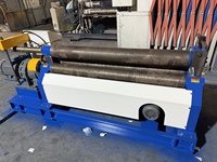 Machine à cintrer les tôles à trois rouleaux W11 4x1500, machine à cintrer les tôles de qualité professionnelle W11 pour la fabrication de récipients sous pression