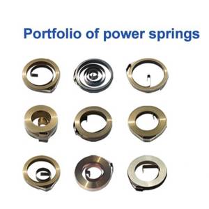 Muelles de Potencia Personalizados, Muelles Planos de Acero Inoxidable de Alto Torque, Retráctiles, para Accesorios de Ferretería - Product Image 2