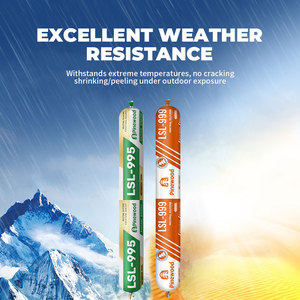 995 Neutral <b>Silicone</b> Structural Sealant Weatherproof Exterior Walls Doors Windows Adhesive <b>Waterproof</b> Clear Glass Sealant - Product Image 4