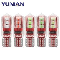 Ancho de luz modificado coche Led lente bombilla T10 lámpara pequeña Super brillante coche luces exteriores luces de circulación General al por mayor