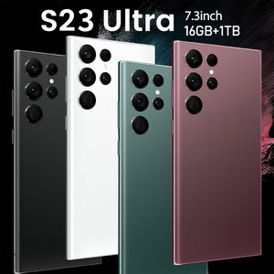 New S23 siêu điện thoại thông minh 7.3 inch 5G mở khóa mặt ID điện thoại di động 6800mAh 16GB + 1TB điện thoại di động android12 handys - Product Image 2
