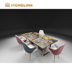 Đá tự nhiên sang trọng patagonia phiến đá cẩm thạch đá thiết kế phiến đá cẩm thạch patagonia vàng đá cẩm thạch - Product Image 4